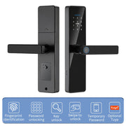 Smart Metal Keyless Door Lock with App Fingerprint and Password Access