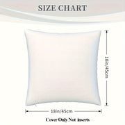 Custom Photo Pillow Cover for Granddaughter 45.72cm Soft Single-Sided Gift