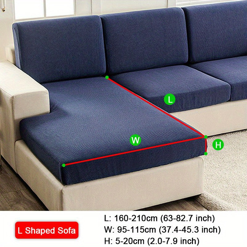 Waterproof Jacquard Sofa Slipcover Elastic Polyester Furniture Protector
