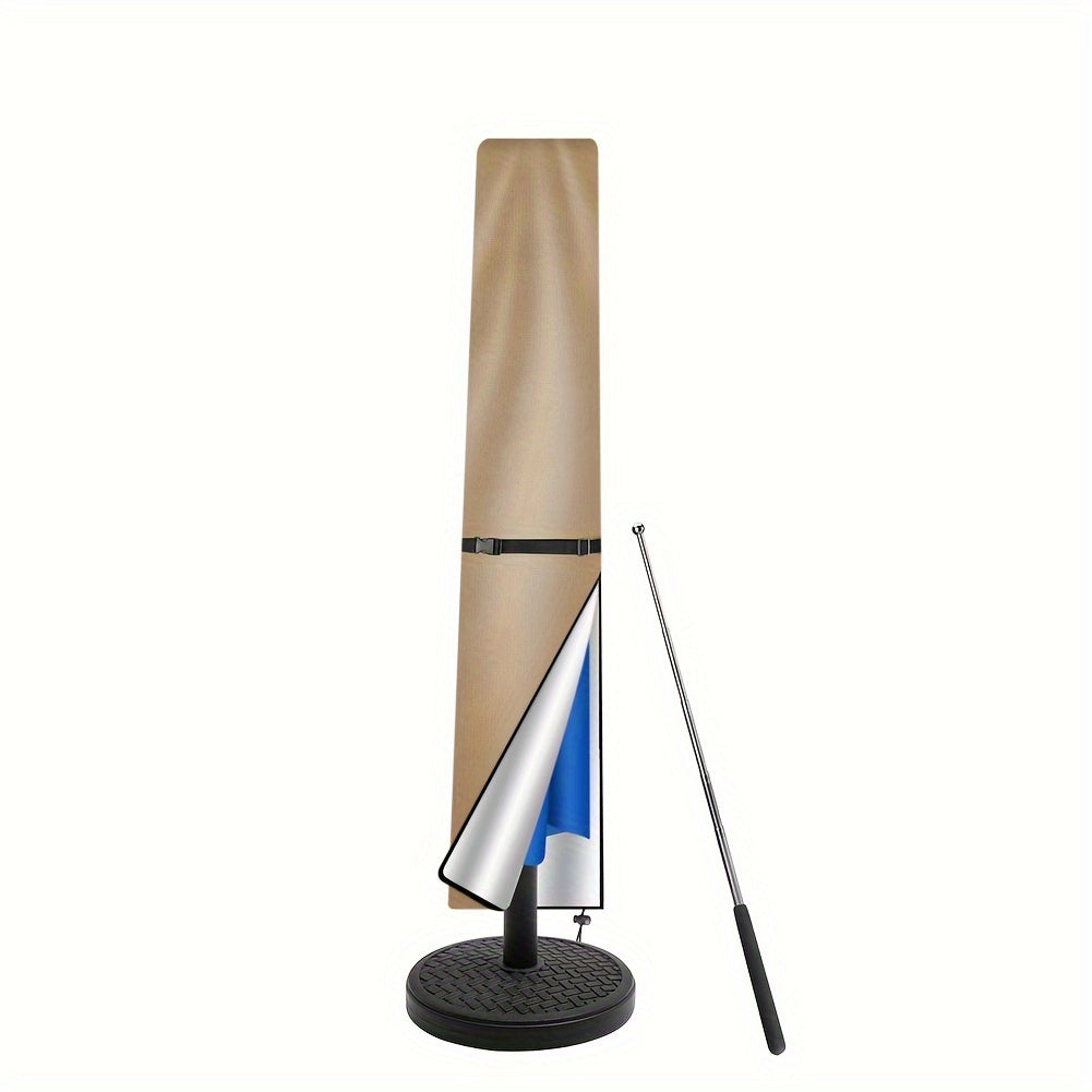 Funda de paraguas de poliéster duradero para paraguas de 228.6-396.24 cm de tamaño, con varias opciones de tamaños y colores