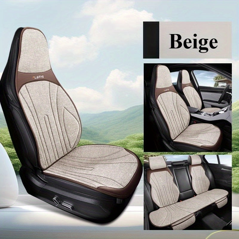 Универсальный всесезонный чехол для автомобильного сиденья из полностью ткани