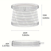Portable Folding Toilet for Travel Camping Emergency Use with Potty Chair and Urinal Basin