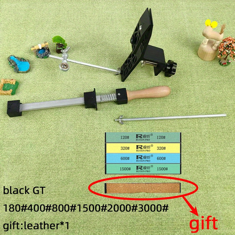 Кухонный точильный камень с фиксированными или регулируемыми углами для быстрого и легкого заточки