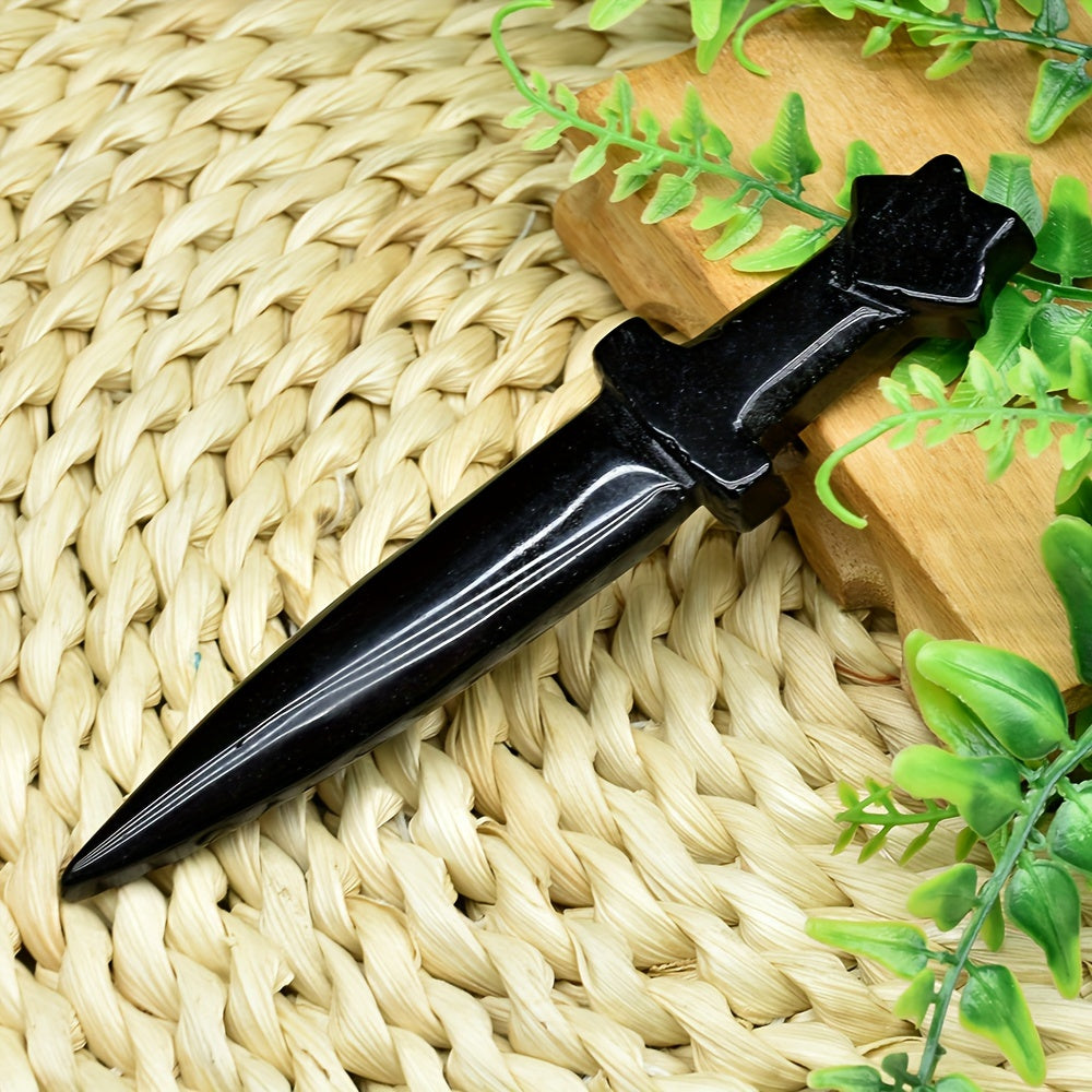 Amethyst Crystal Sword Natural Quartz Fengshui Home Decor Gift