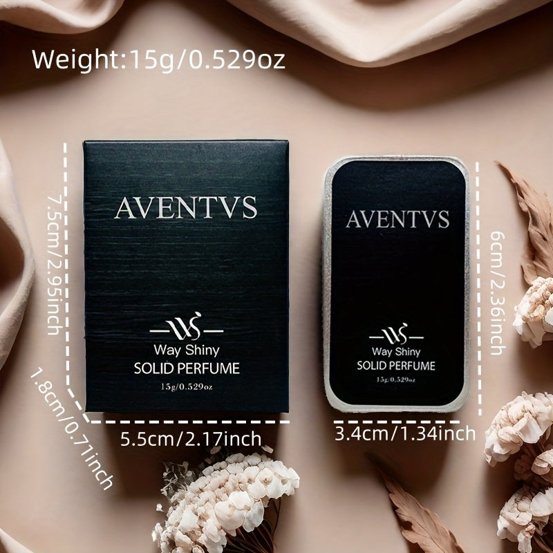 Men's Solid Pheromone Perfume Fruity Floral Cream 1.5oz for Dating Daily Wear