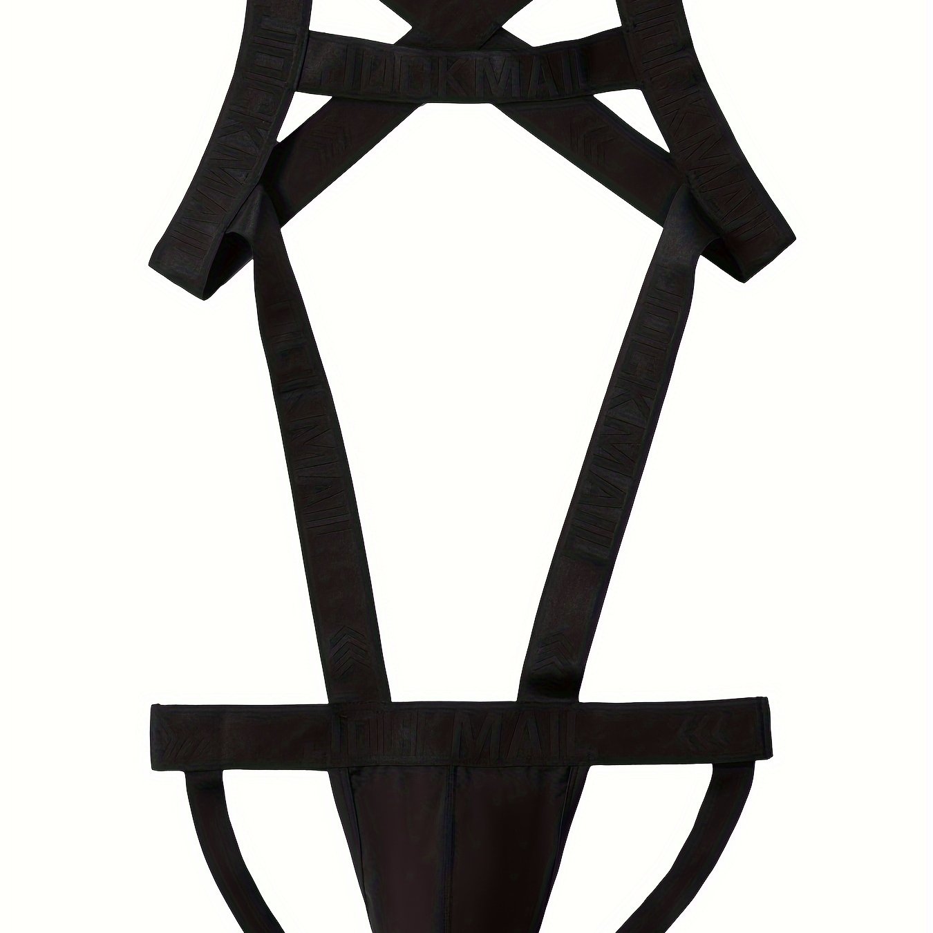 Ropa interior para hombre, jockstrap de nylon elástico, semi-transparente, transpirable, en color púrpura con letras blancas