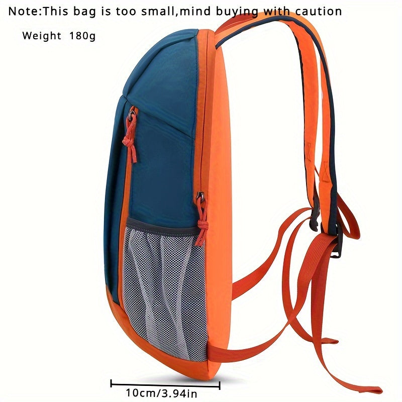 Mochila mini unisex para deportes al aire libre senderismo ciclismo 10L ligero casual Oxford