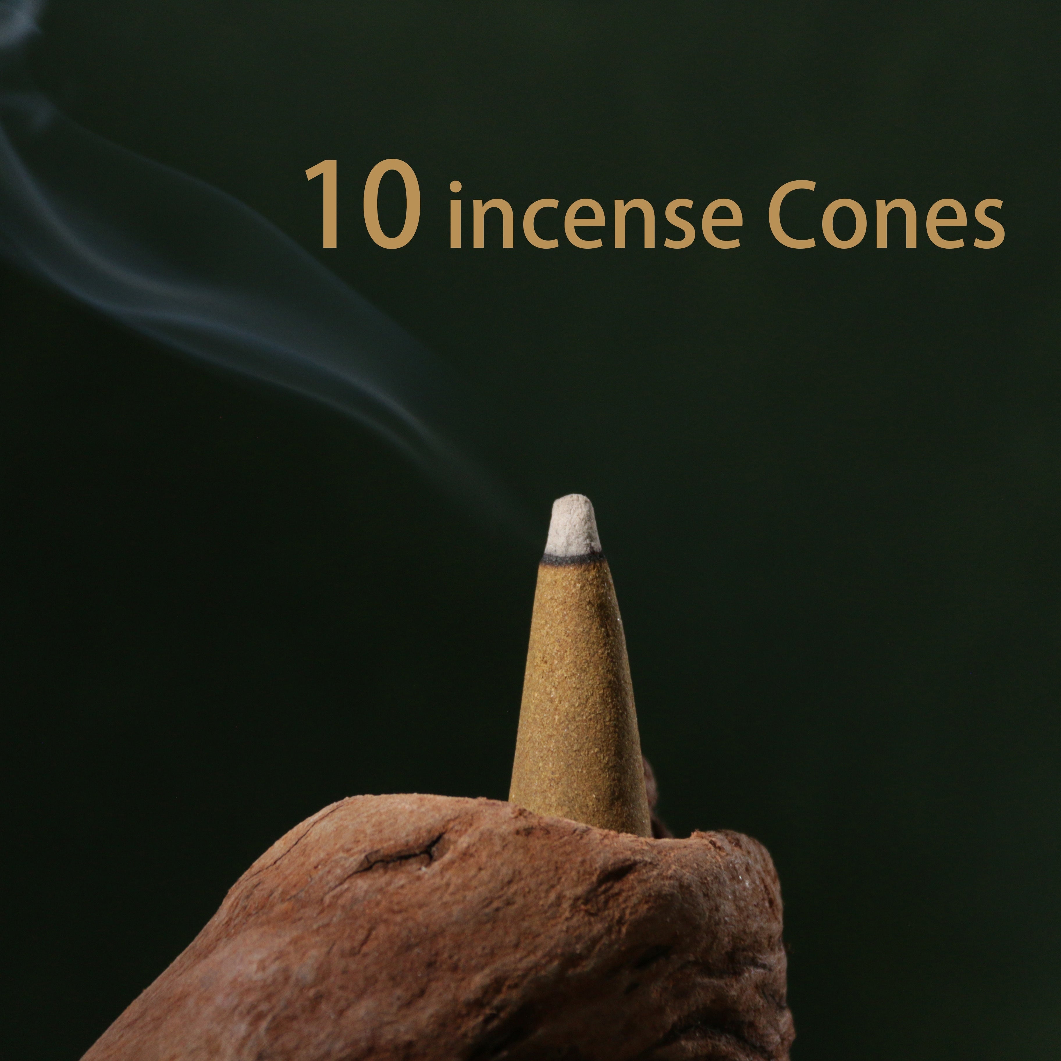 Patchouli Incense Cones for Meditation Yoga and Space Purification Natural Fragrance