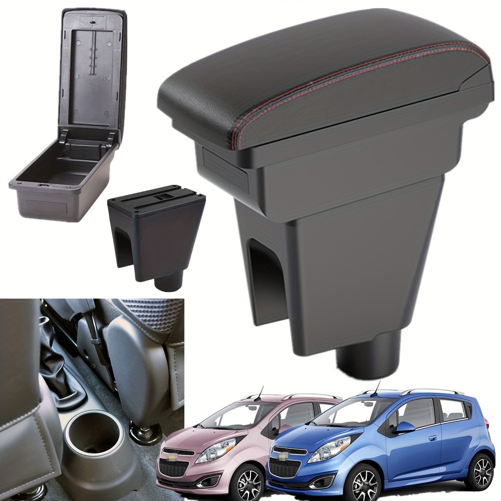 Car Interior Center Console Armrest Box Storage Carrier for Compact Vehicles