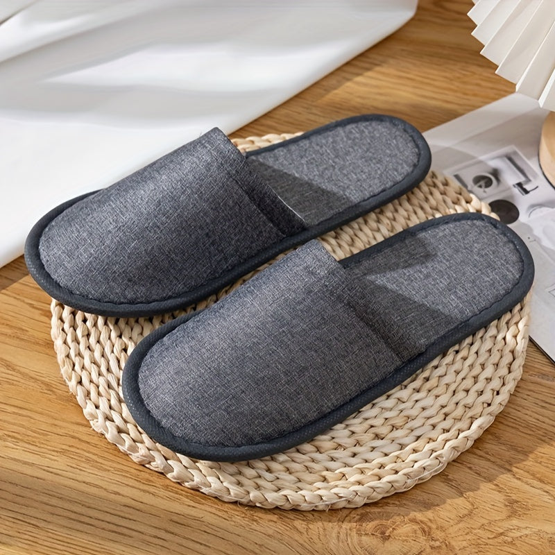 Disposable Boro Headband Edge Covering Visitor Party Camping Hotel Travel Slippers