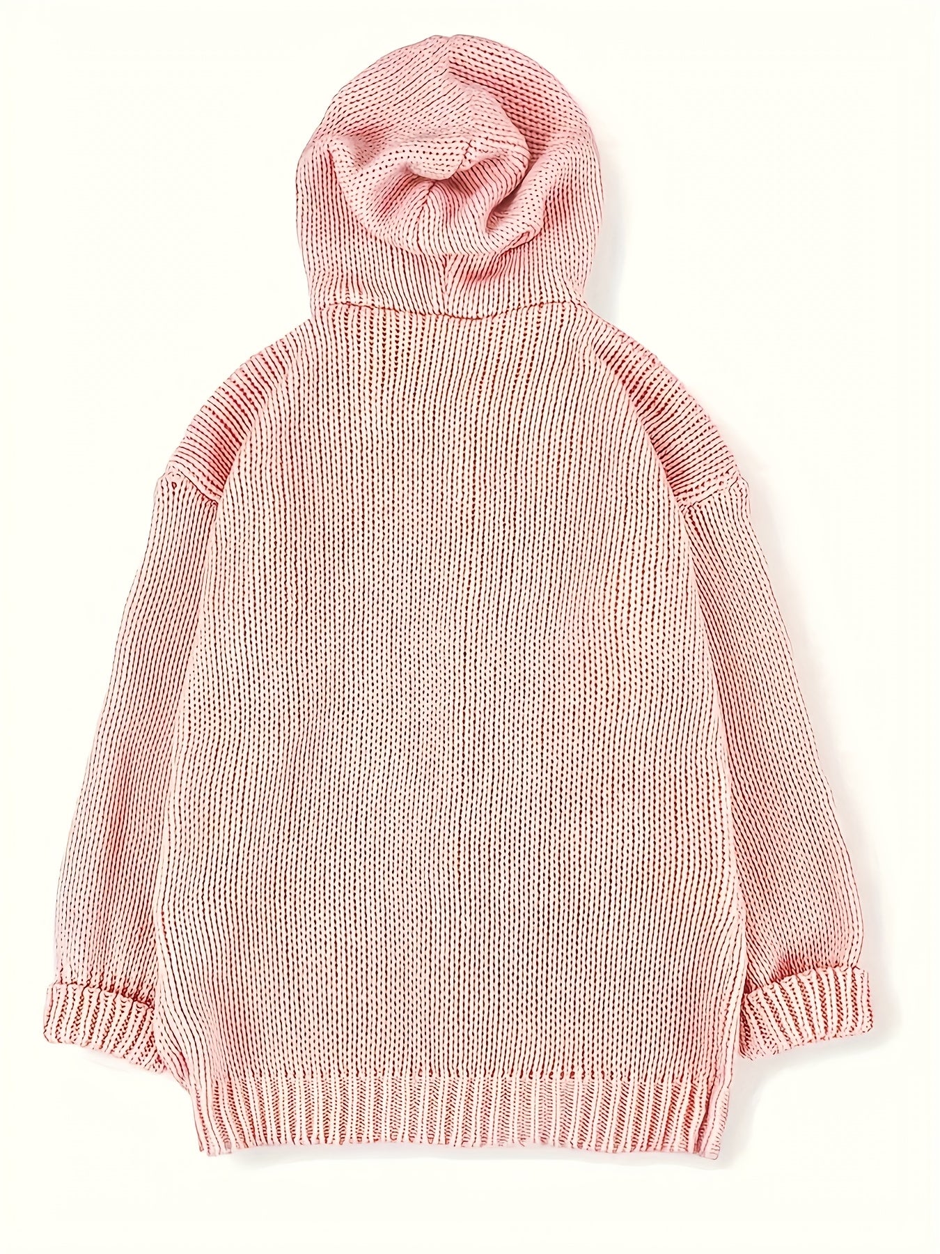 Plus Size Animal Print Oversized Hoodie Long Sleeve Cardigan Women