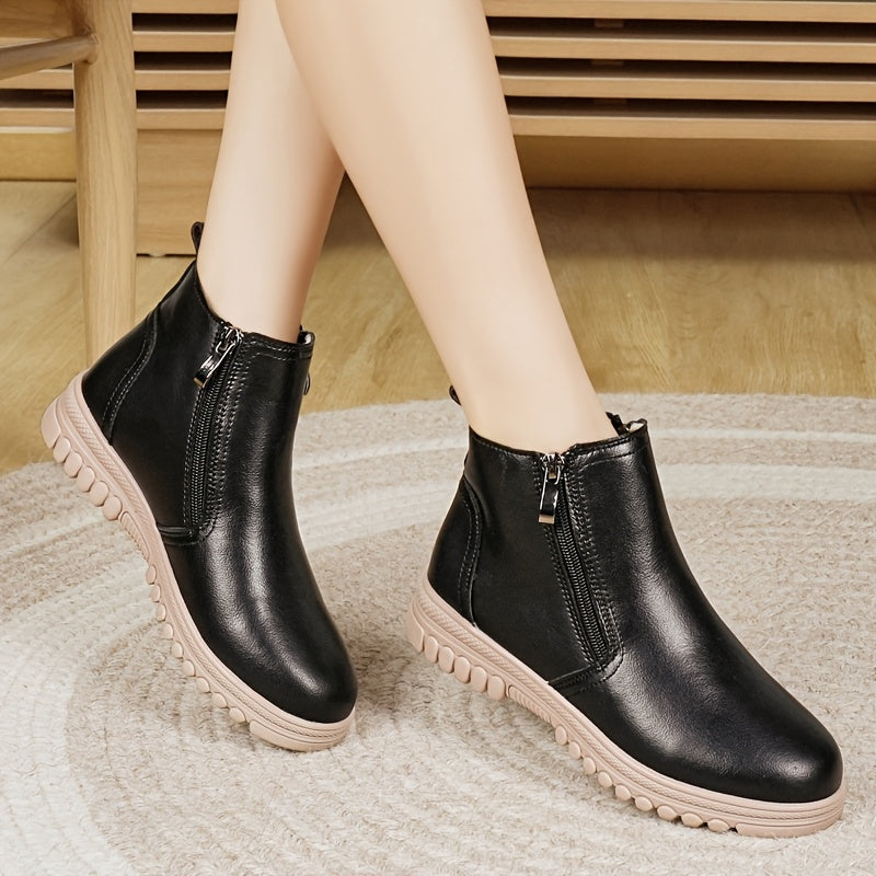 Ayollar uchun tizzaga qadar bo‘lgan poyabzal, bir rangli, nafas oluvchi tarmoq, sirpanishga qarshi platformali poyabzal