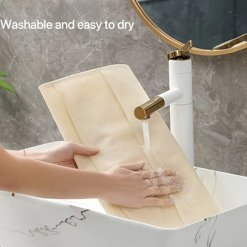 Double-Sided Hanging Underwear Organizer with Grids Foldable Storage for Socks Bras