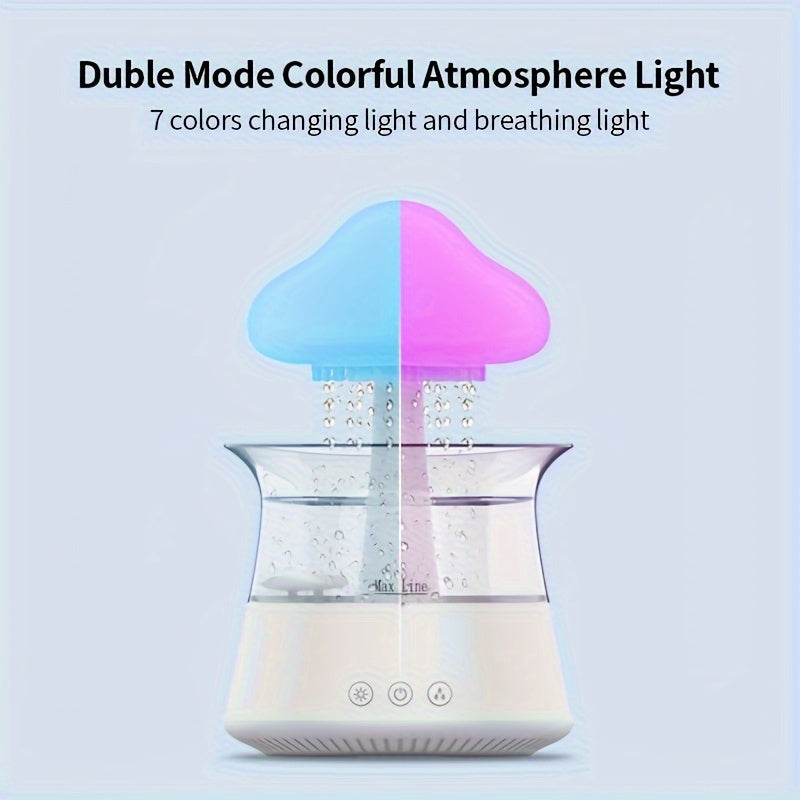 Увлажнитель воздуха Rain Lamp Essence Humidifier 300 мл, распылитель холодного тумана