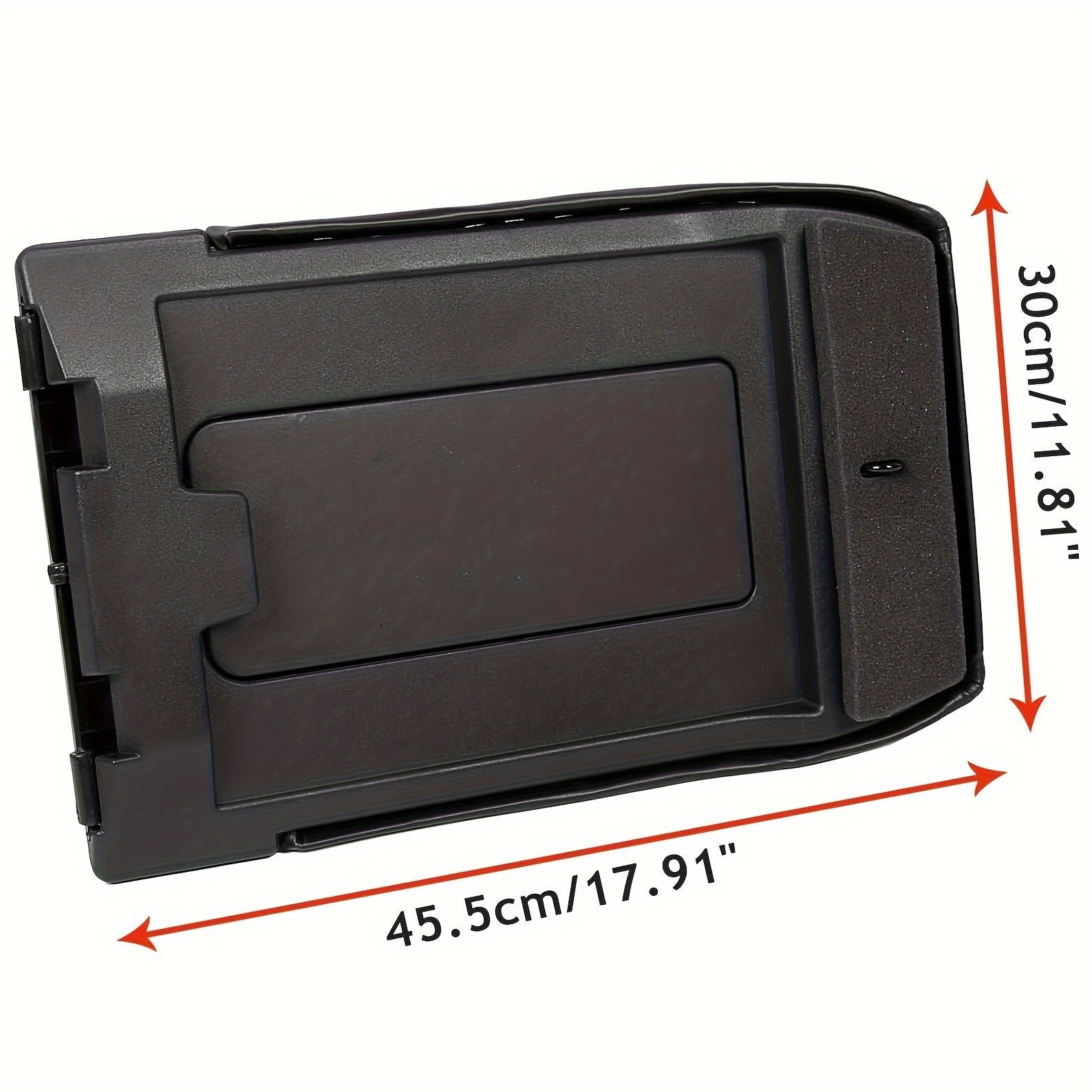 Vehicle Armrest Cover for Silverado Tahoe Avalanche Suburban Sierra Yukon Escalade Black Leather