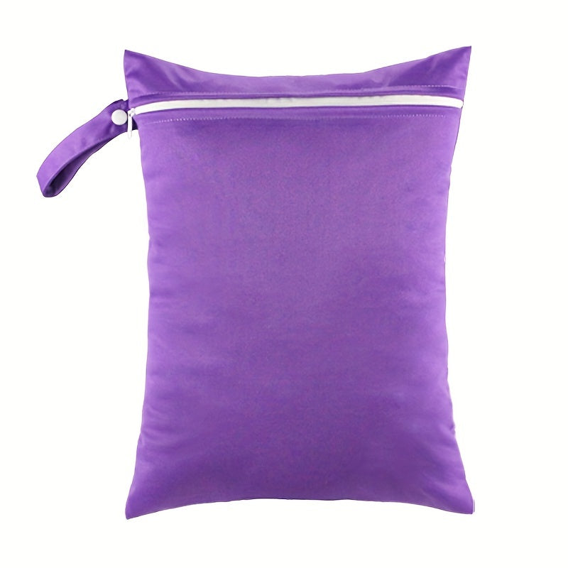 Mustahkam sayohat saqlash sumkalari - suv o'tkazmaydigan, tozalash oson, chaqaloq pamperslari va boshqa narsalar uchun zipli sumkalar. Har qanday yosh uchun mukammal. Bitta sumka, 30 sm x 40 sm.