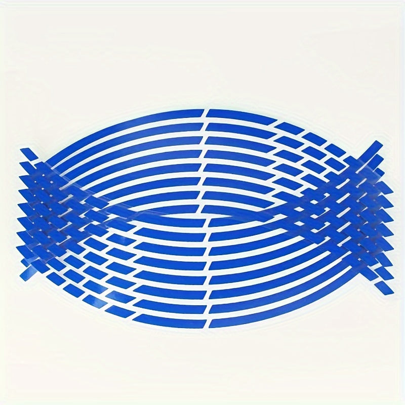 Yorug‘lik qaytaruvchi velosiped g‘ildirak stikerlari, suv o'tkazmaydigan rim lentalari, 17 va 18 dyuymli mototsikllar, avtomobillar uchun