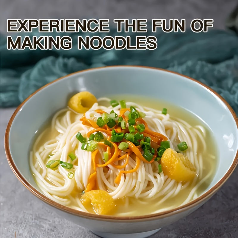 Electric Pasta Maker Handheld USB Rechargeable with 5 Molds Multipurpose Kitchen Tool