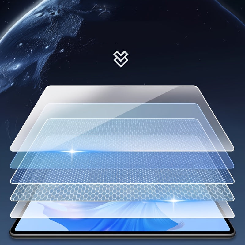 Pack de 2 protectores de pantalla de vidrio templado para navegación de coche de 15.6 pulgadas y velocímetro