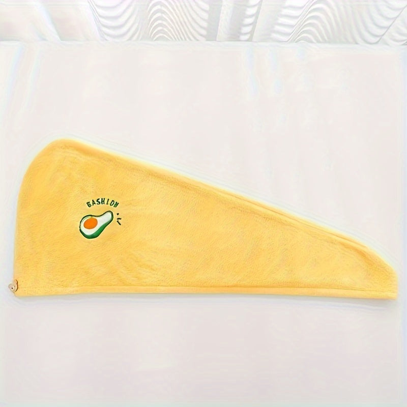 Women's Microfiber Shower Cap Turban for Quick Hair Drying Daily Use