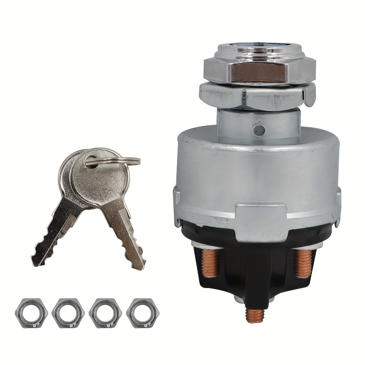 Universal Truck Agricultural Engineering Ignition Switch 4-Position Key