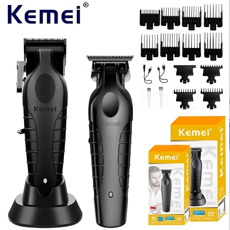 Cortapelos eléctrico con carga USB, herramienta de corte de cabello, silencioso, versátil para salón, uso doméstico y comercial