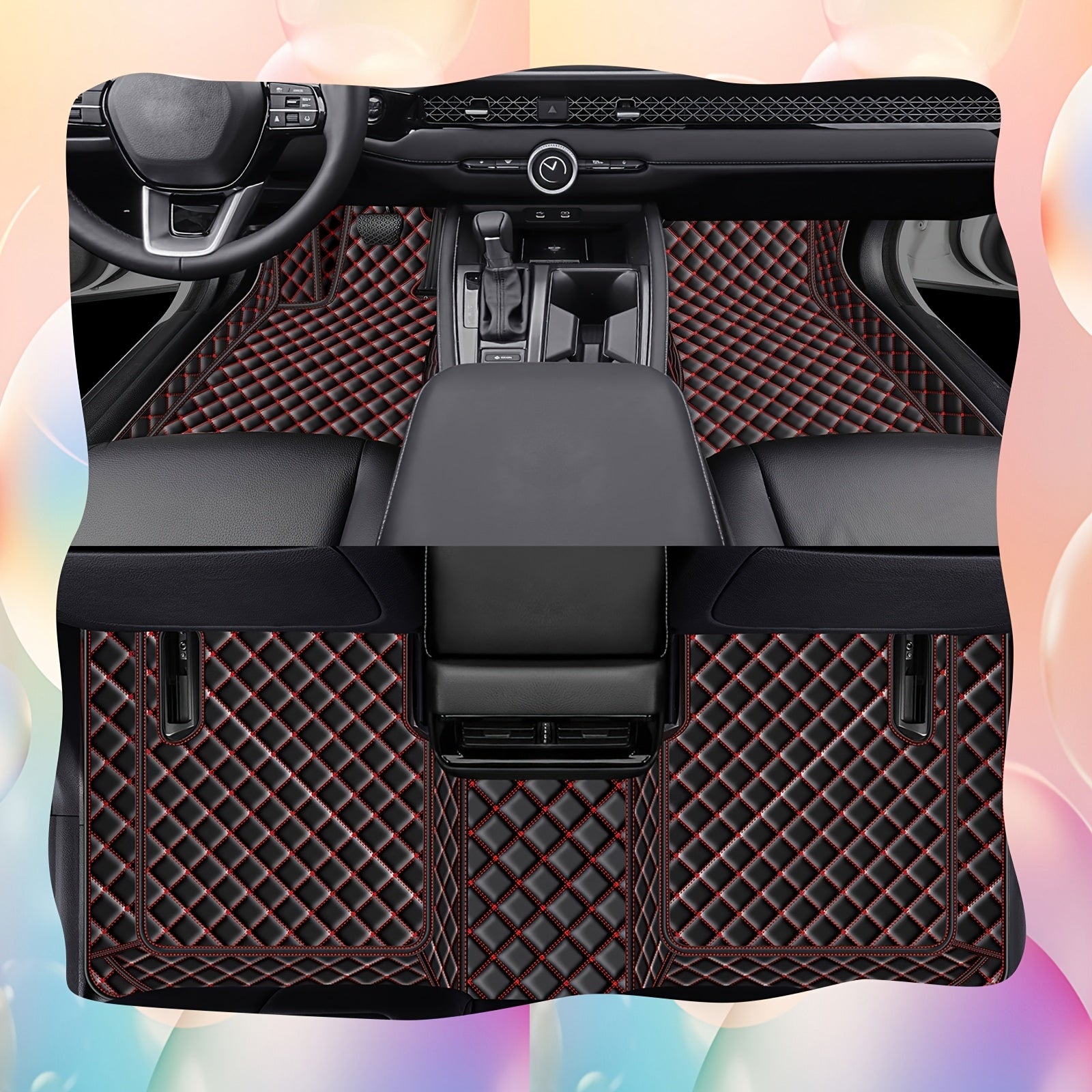 Karyer podshipniklari uchta to'plam kichik SUV uchun sun'iy charm barcha mavsum uchun