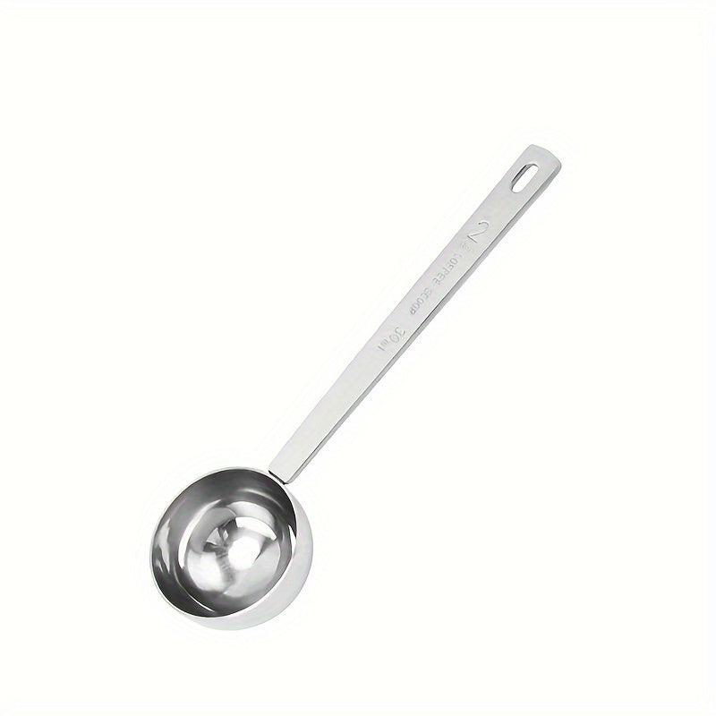 Set of 1 Stainless Steel Measuring Spoons for Coffee and Baking