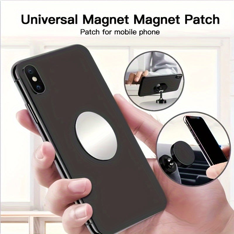 5Pcs Metal Disk Plates for Phone Holders Magnetic Car Mounts Iron Sheets