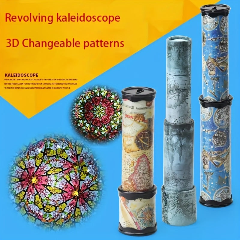 Kaleidoscope Toy with Mixed Color Plastic and Surprise Patterns for All Ages