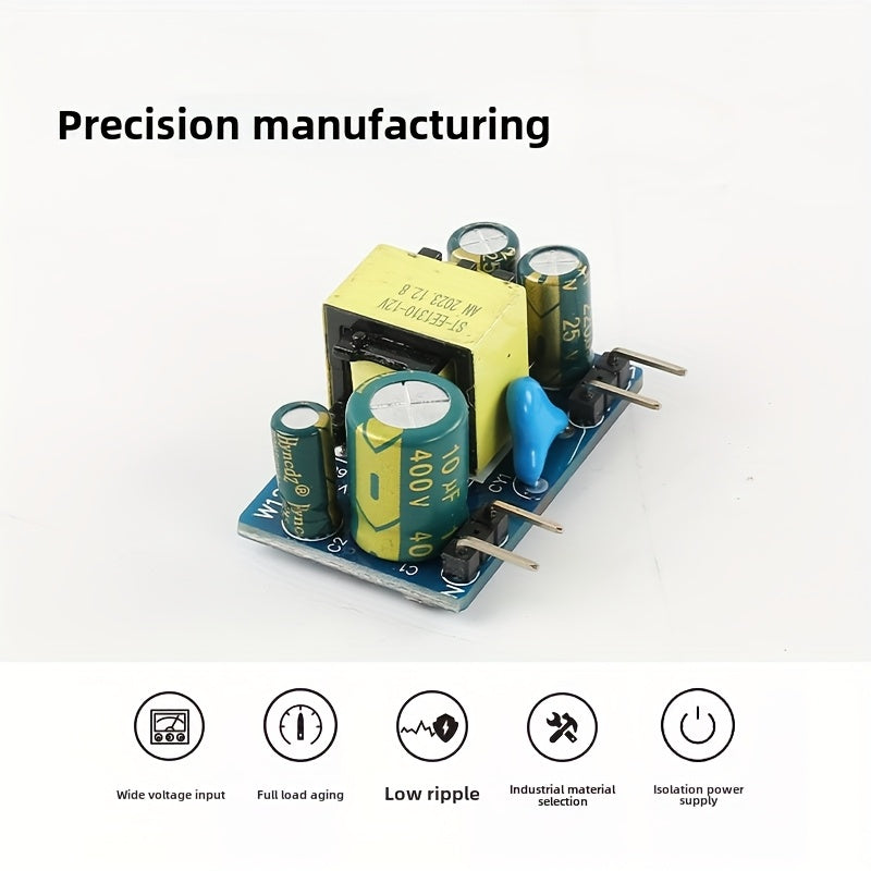 220V to 12V 1A Isolated Switch Power Supply Module AC-DC Step-Down Power Supply