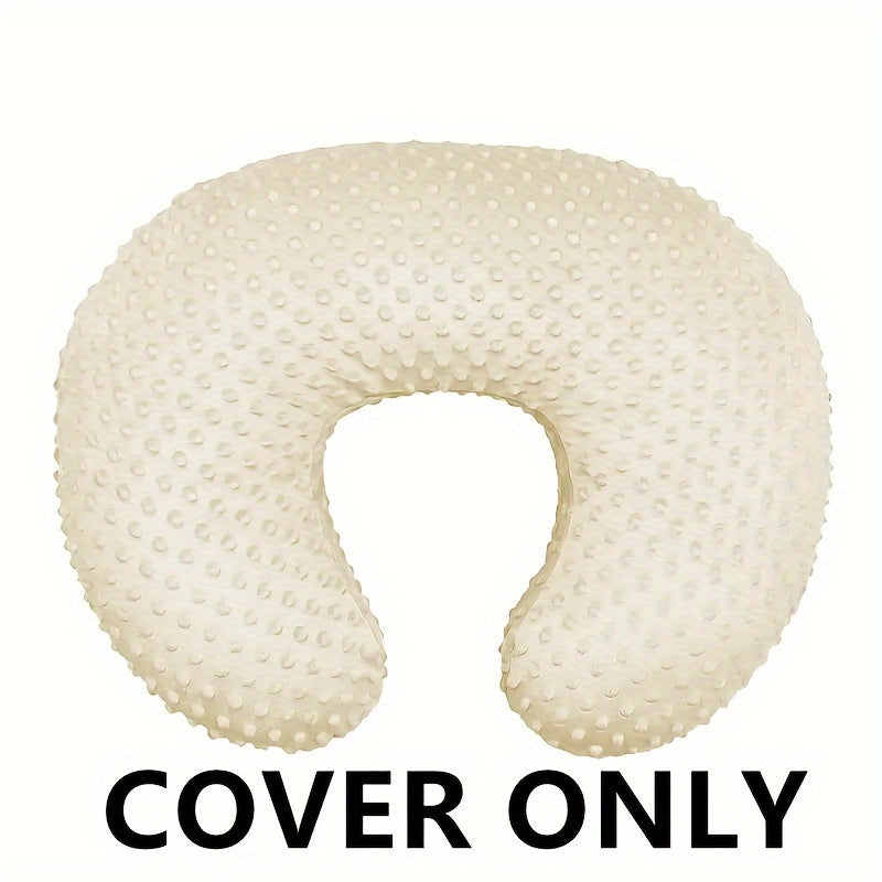 Minky Nursing Pillow Cover for Breastfeeding and Infant Comfort
