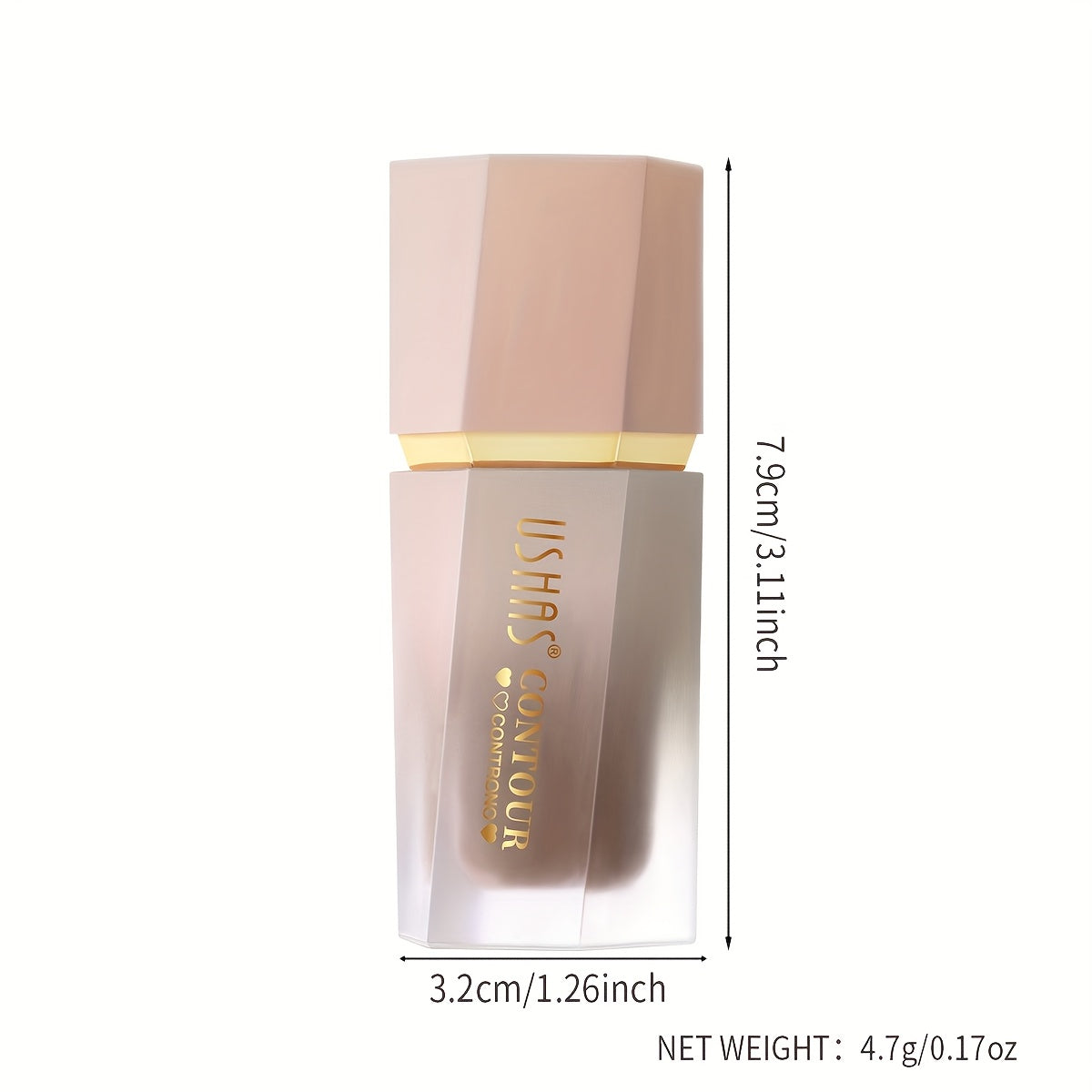 Corrector líquido para rostro de mujer y contorno - Hidratante, a prueba de agua, con aplicador de esponja