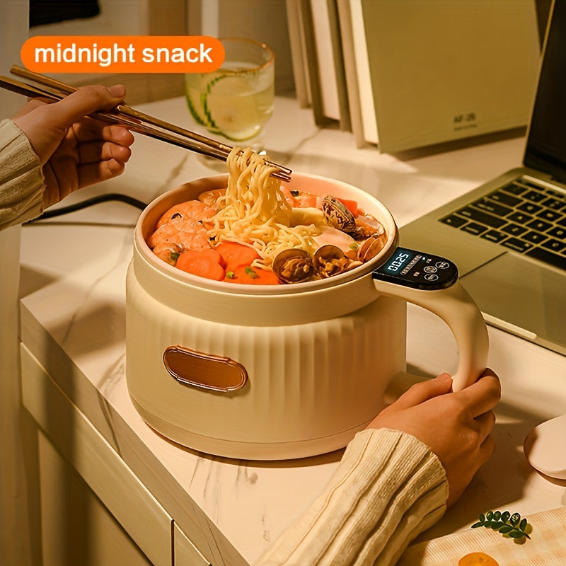Kichik 1.6L Elektrik qovurish pishiqlari, sensorli boshqaruv, yopishmaydigan, tutqichsiz, vaqtni belgilash uchun, yotoqxona va RV uchun