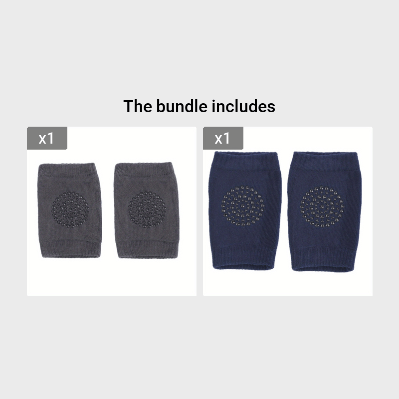 Детские наколенники для колен, унисекс, толстые махровые носки для ползания, защита в любое время года