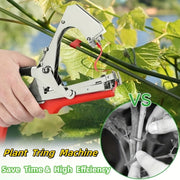 Plant Tying Machine Tool for Grapes Raspberries Tomatoes Vine Vegetables with Tapes Staples Replacement Blades