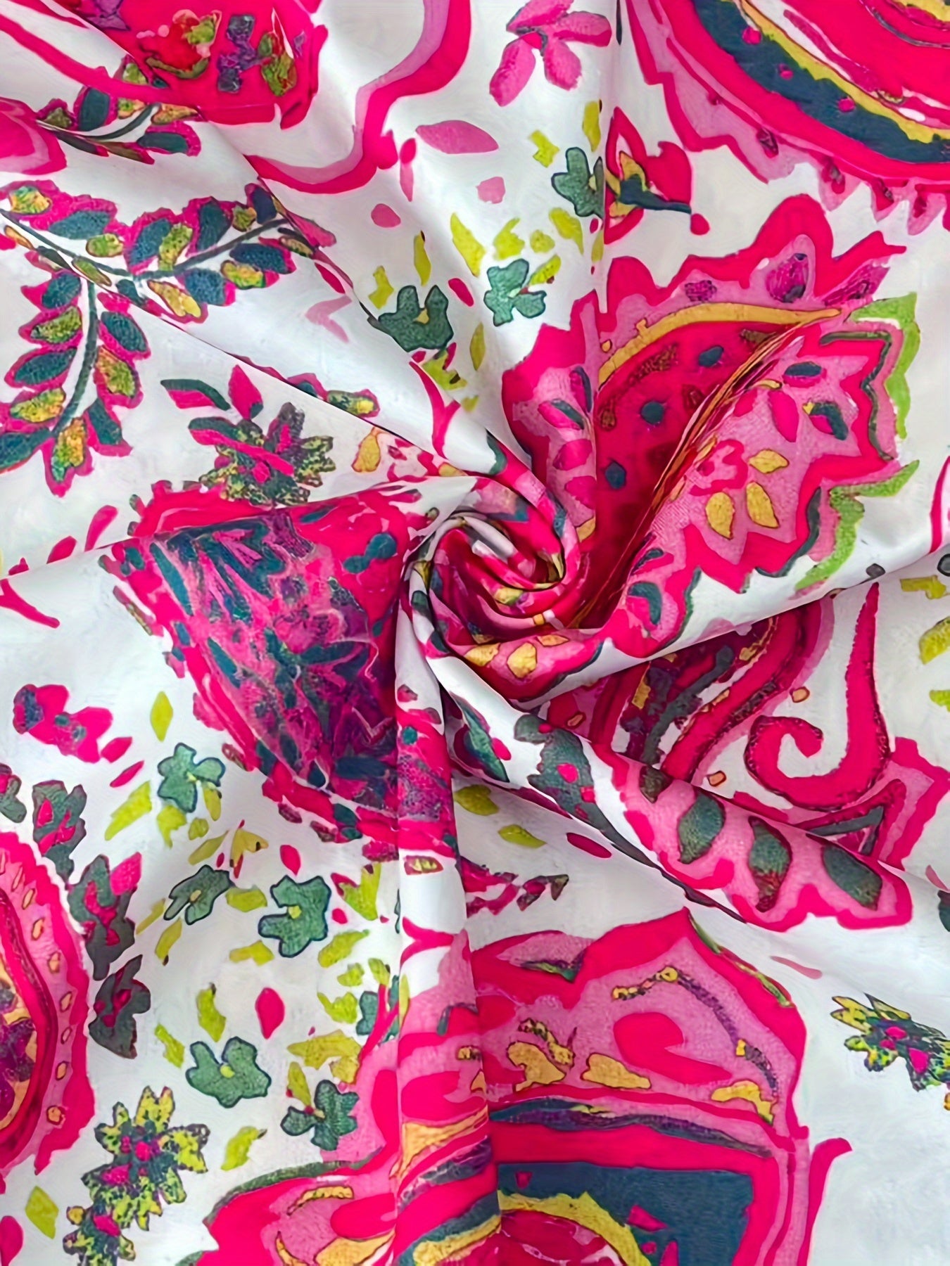 Women's Floral Print Long Sleeve Shirt Polyester Casual Washable