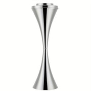 Floor Standing Ashtray with Lid Modern Windproof Black White Red Chrome