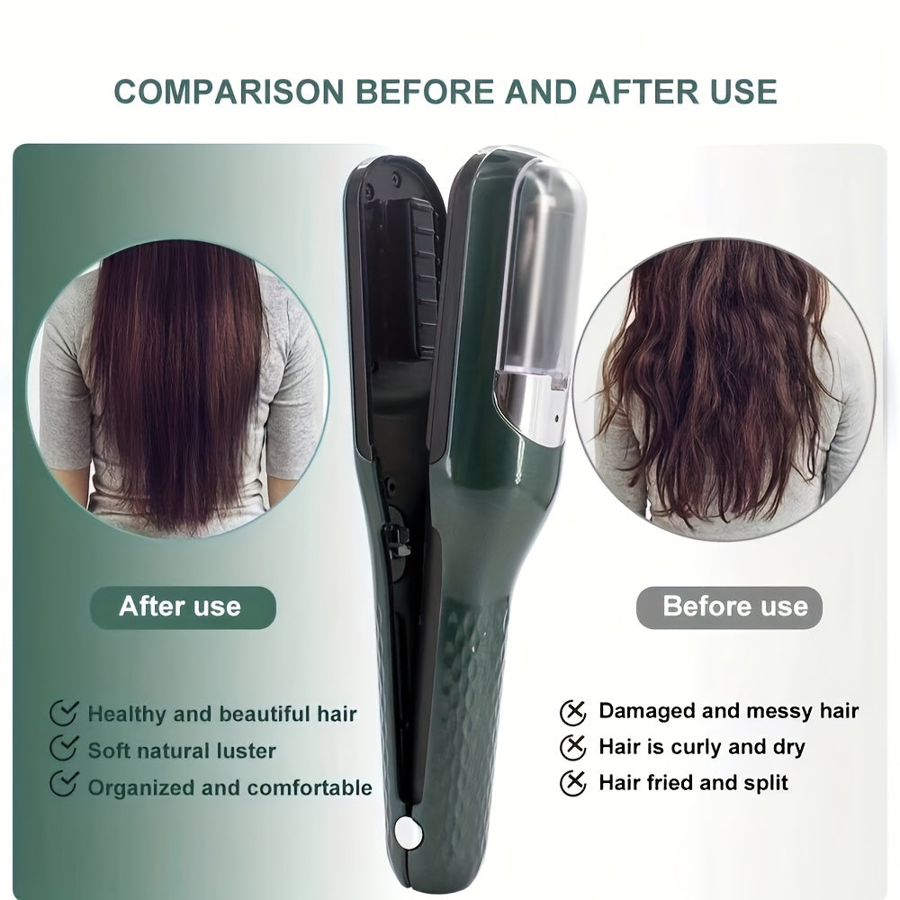 Portable USB Rechargeable Hair Clippers for Split End Repair