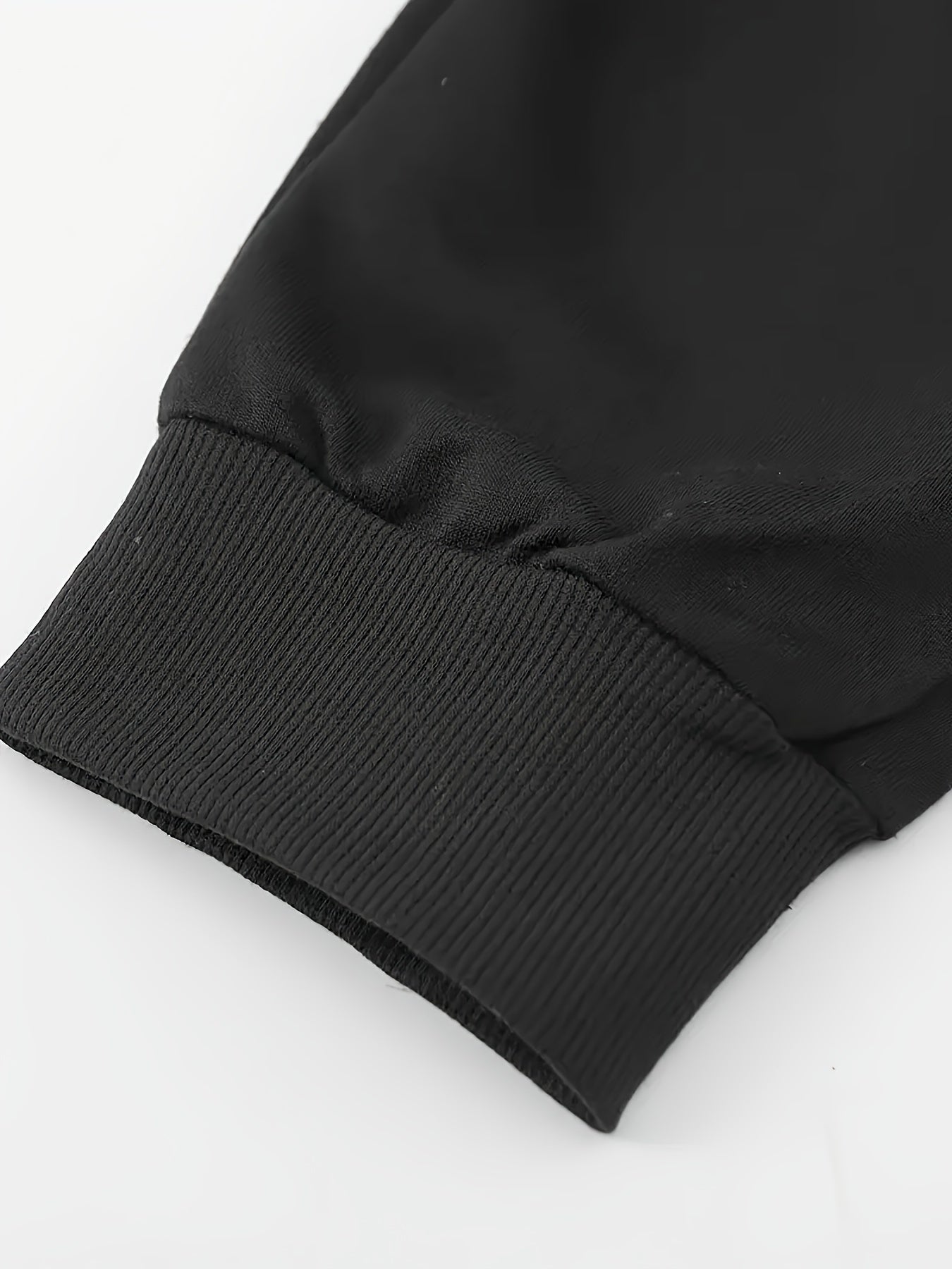 Conjunto de pijama de poliéster para hombre con sudadera con capucha y patrón de alfabetos para uso casual en otoño