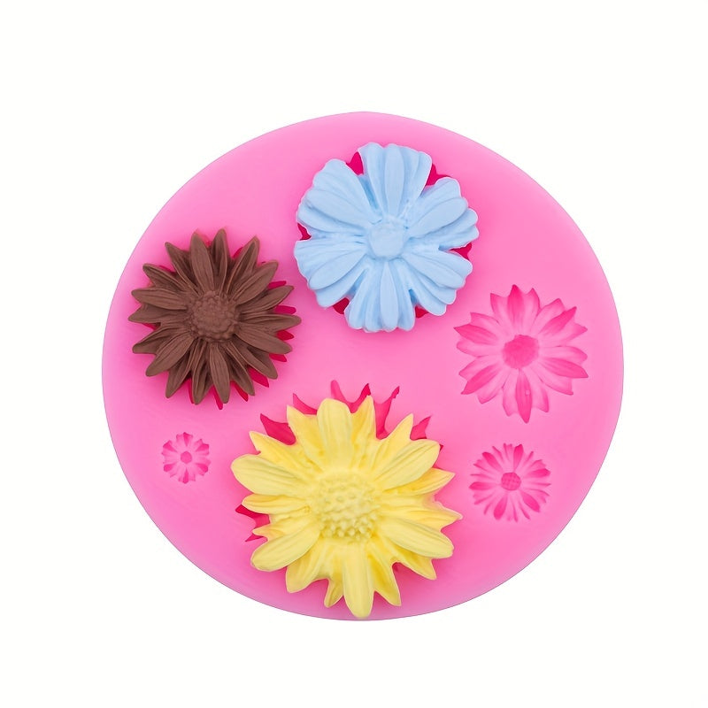 Silicone Flower Mold for Baking and Cake Decorating 3D Fondant and Dessert Supplies