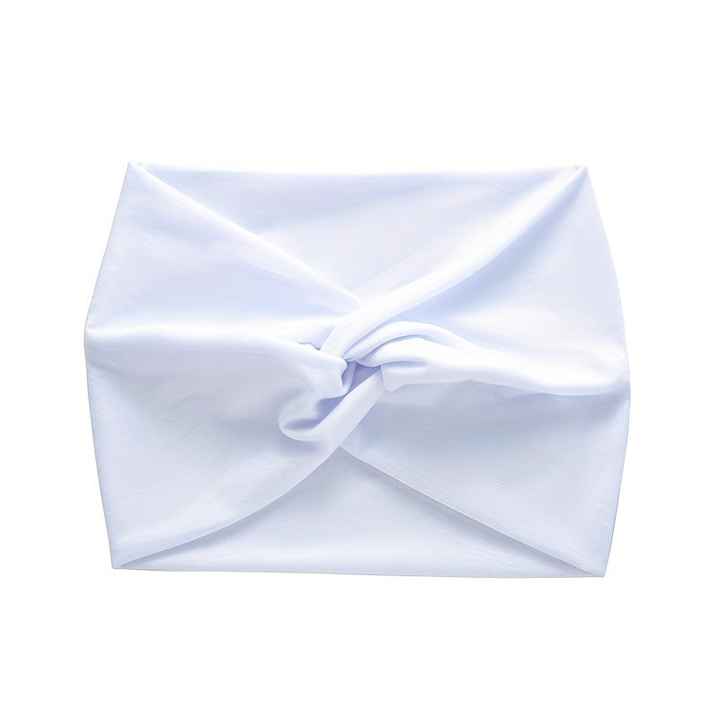 Women's Leopard Print Polyester Sports Headband Sweat Absorbing Breathable