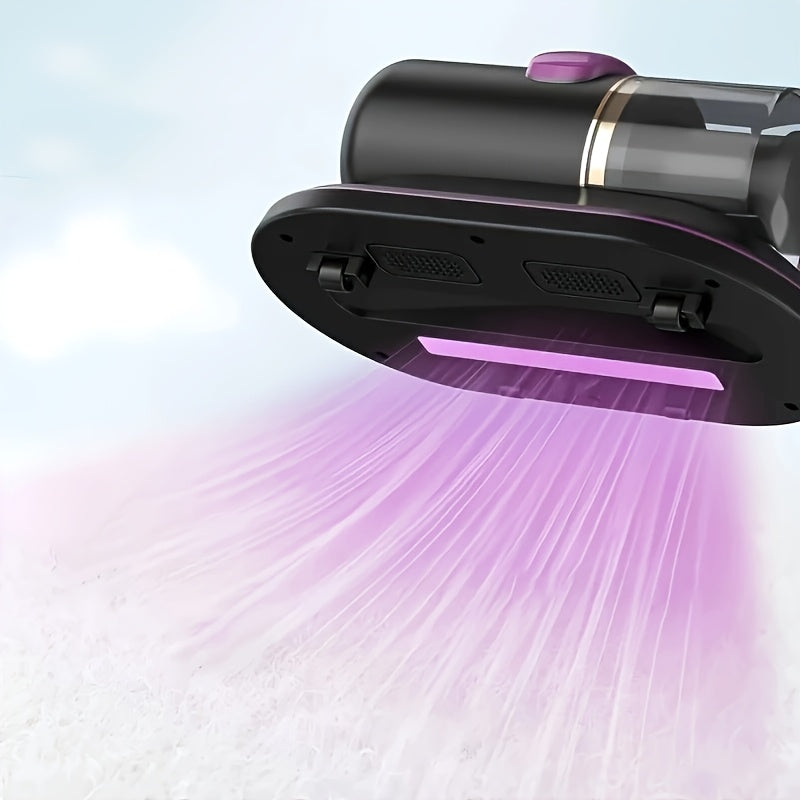 USB Rechargeable Mattress Vacuum Cleaner for Pillows Sofas Carpets and Pet Hair Removal