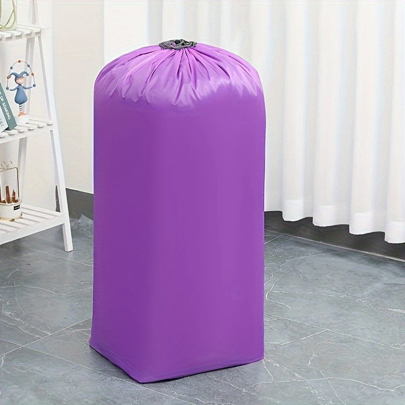 Large Waterproof Storage Bag with Drawstring Closure for Quilts and Bedding