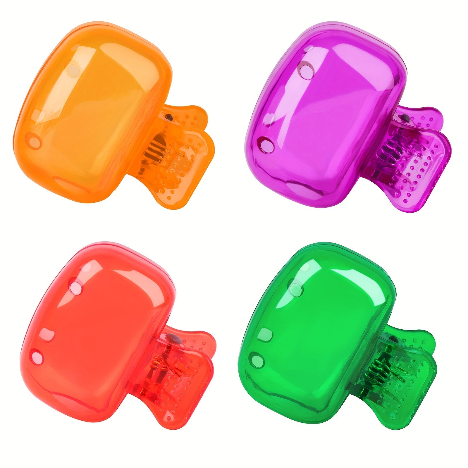4 Pack Travel Toothbrush Cover Cases Portable Storage Box Toothbrush Protector