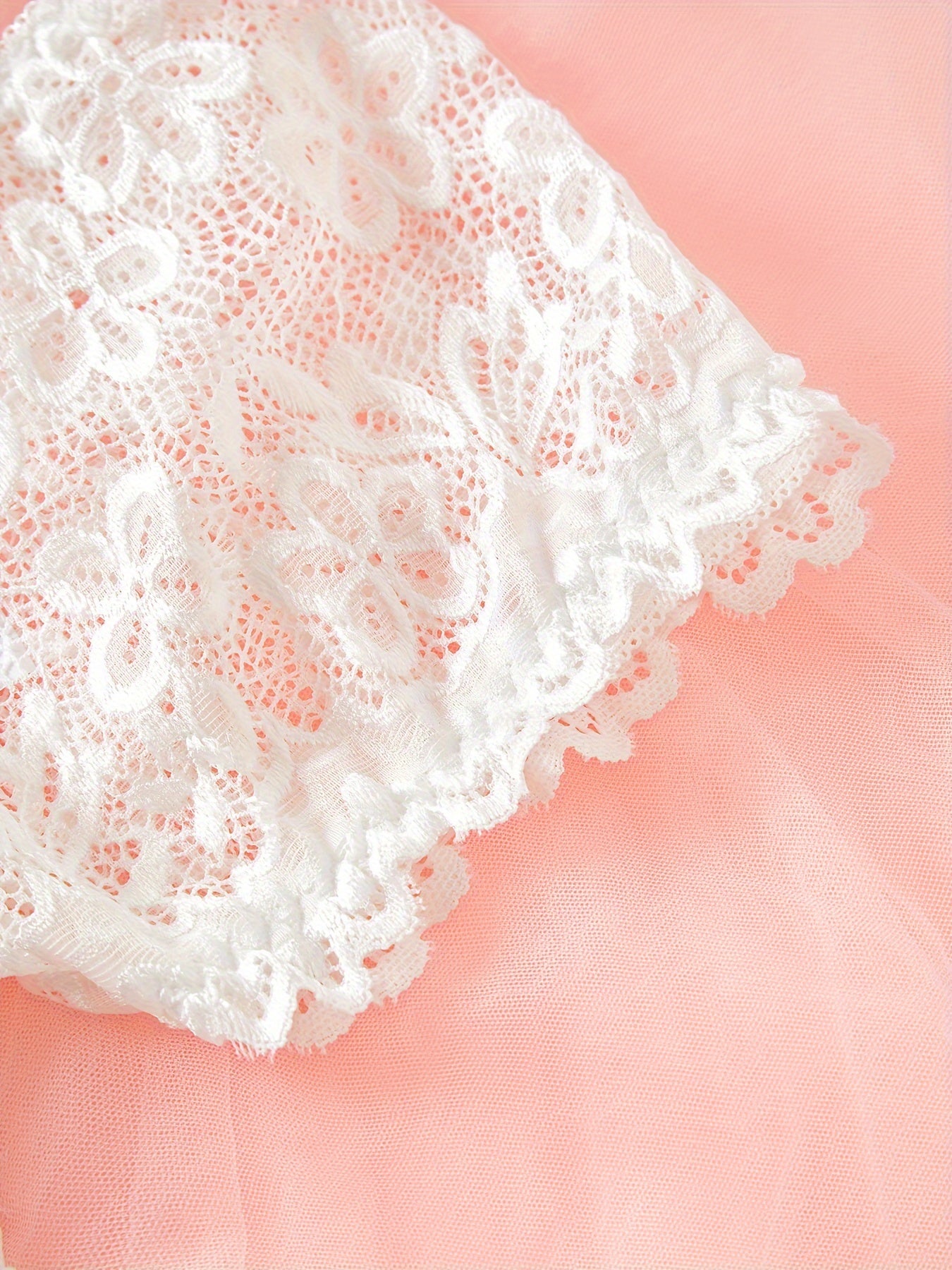 Women's Lace Lingerie Set with Plaid Skirt 4-Piece