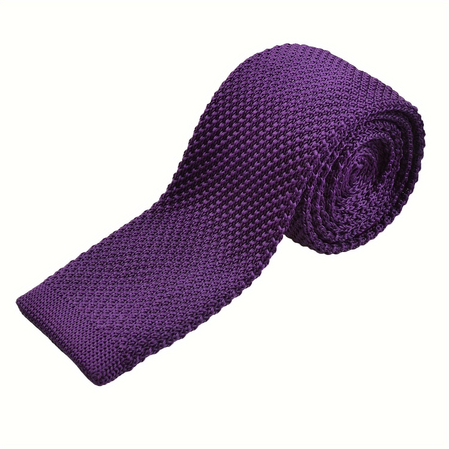 Men's Multi-Color Knit Tie for Business and Formal Events