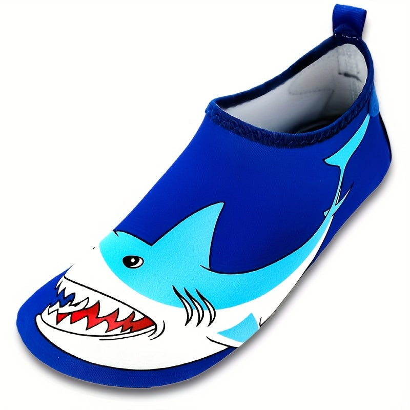 Unisex Anime Print Suv Poyabzallari - Yengil va Tez Quriydigan Yozgi Plyaj Kiymishlari