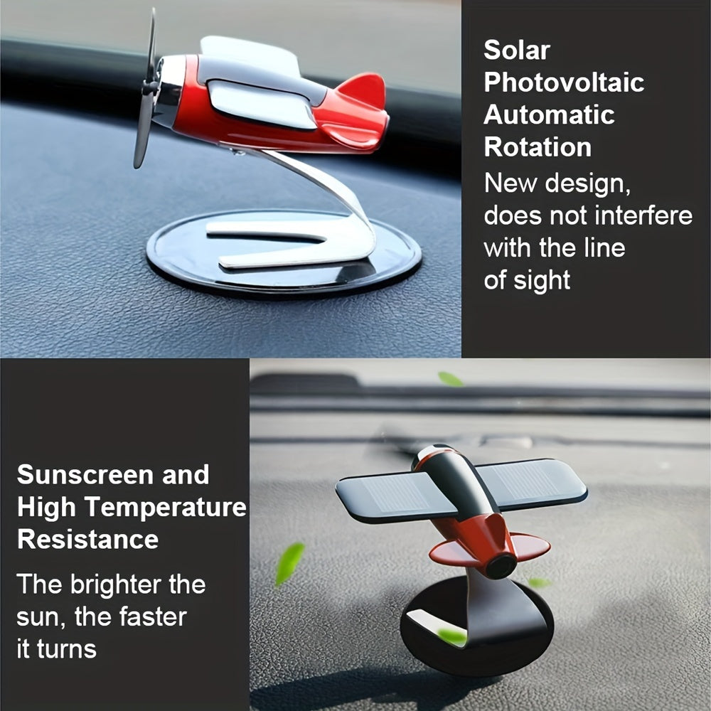 Solar-Powered Car Interior Decoration Creative Central Control Panel Ornament