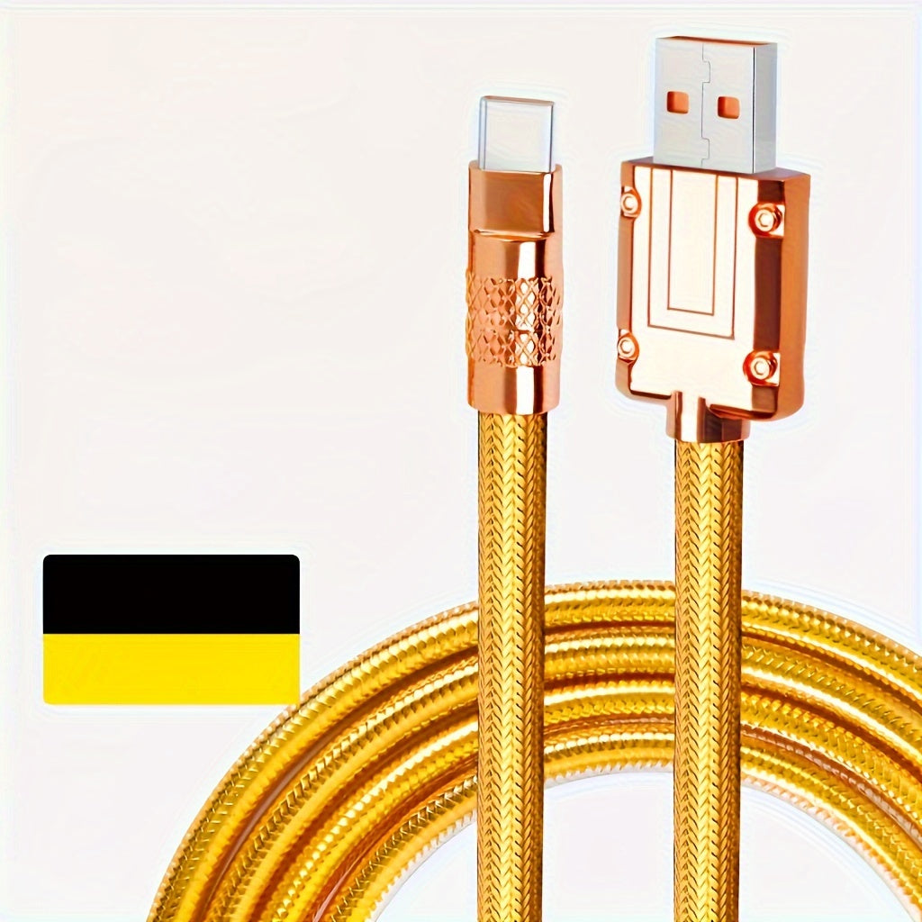 100W USB Type-C Fast Charging Cable with LED Indicator 100cm 150cm 198cm